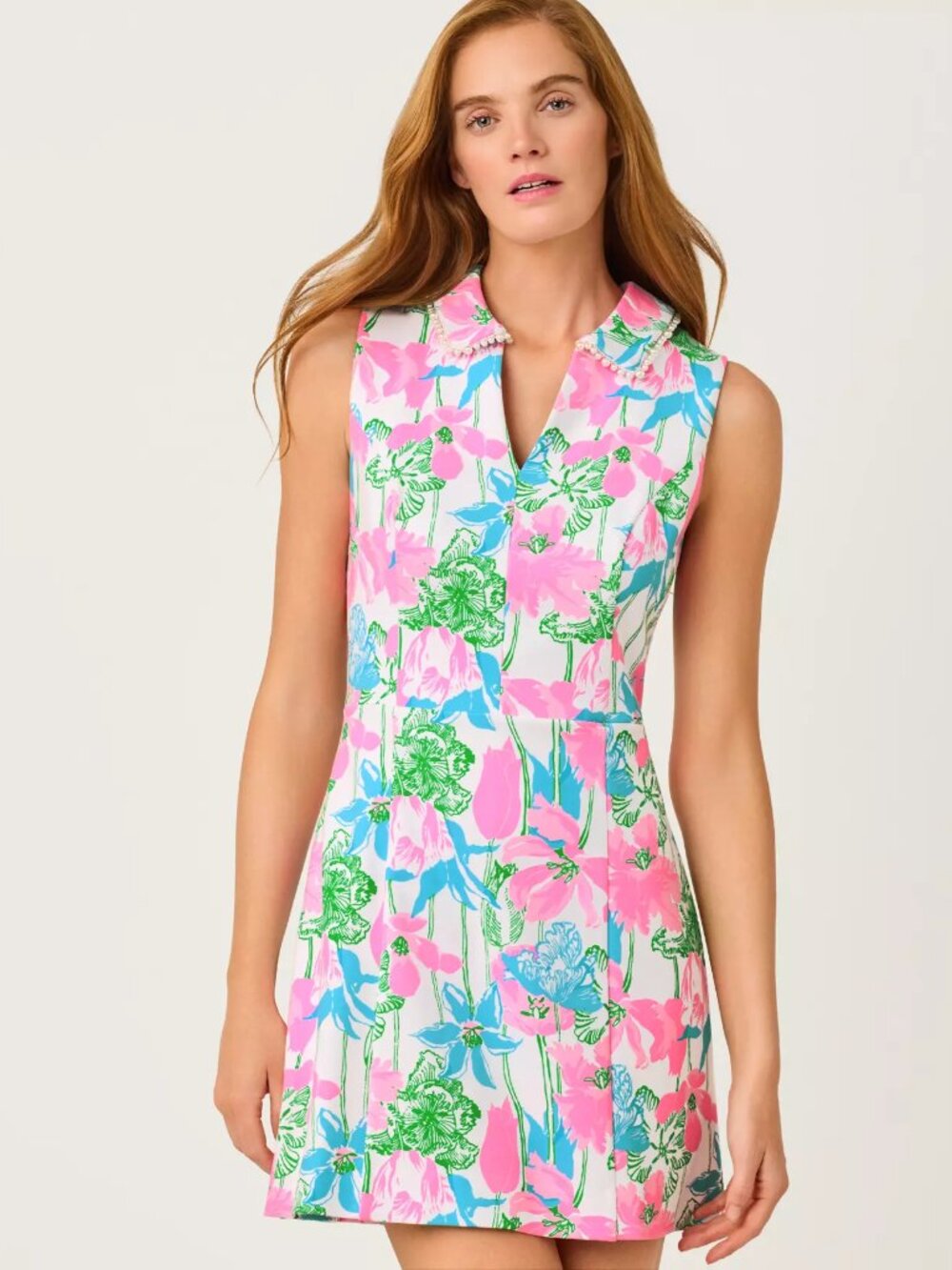 NWT Lilly Pulitzer Twila Skirted Romper,  Resort White Viney Liney, Size 2